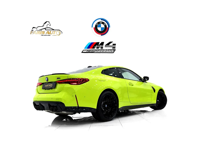 Новый BMW M4 Competition Package G82/G83 Рестайлинг, 3.0 л, 2025 в Дубае от Al Faris Motors Желтый цвет. Other | AUTO.AE