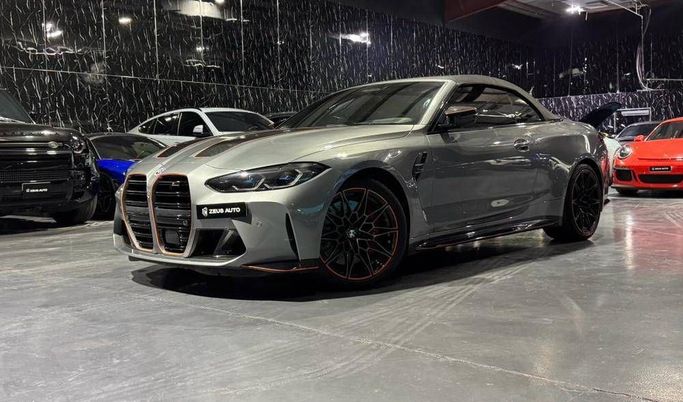 Used BMW M4 Competition Package G82/G83, 3.0 l, 2023 in Dubai by Zeus Motors, Grey color. GCC Specs | AUTO.AE