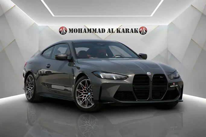 مستعملة BMW M4 Competition Package عملية فيس ليفت G82/G83, 3.0 l, 2025 في في دبي من Mohammad Alkarak Motors، اللون رمادي. مواصفات الخليج | AUTO.AE | إعلان #254490
