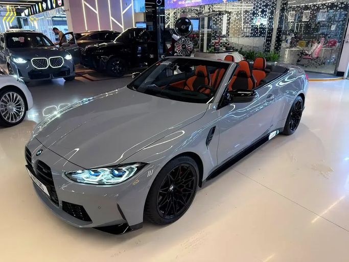 مستعملة BMW M4 Competition Package عملية فيس ليفت G82/G83, 3.0 l, 2024 في في دبي من GE Motors، اللون رمادي. المواصفات الكورية | AUTO.AE | إعلان #265020