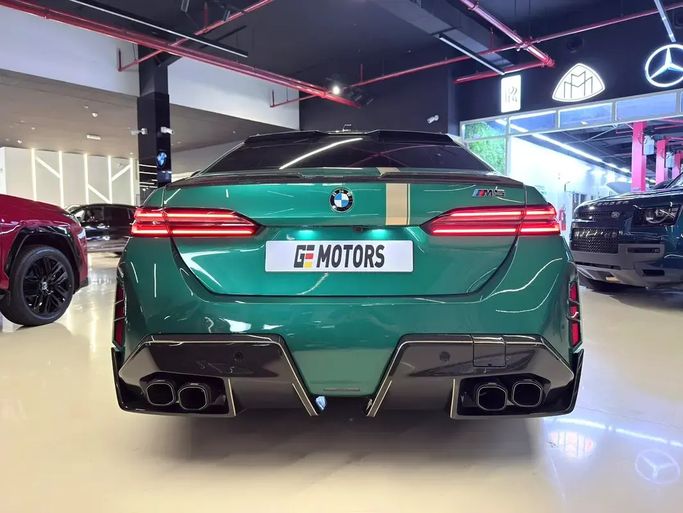 Used BMW M5 VII (G90), 4.4 l, 2025 in UAE, Dubai by GE Motors, Green color. GCC Specs | AUTO.AE | Listing #295560 — photo 10 of 20