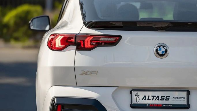 New BMW X2 sDrive25i II (U10), 2.0 l, 2025 in Dubai by Altass Motors, White color. Other | AUTO.AE