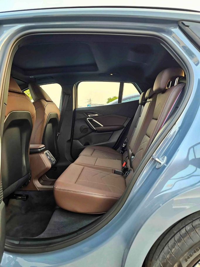 New BMW X2 sDrive18i II (U10), 1.5 l, 2025 in Dubai by SK Motors, Grey color. GCC Specs | AUTO.AE