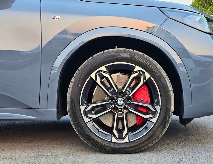 New BMW X2 sDrive18i II (U10), 1.5 l, 2025 in Dubai by SK Motors, Grey color. GCC Specs | AUTO.AE
