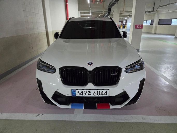 Used BMW X3 M Competition I (F97) Facelift, 3.0 l, 2024 in Dubai by Fair Import, White color. Korean Specs | AUTO.AE