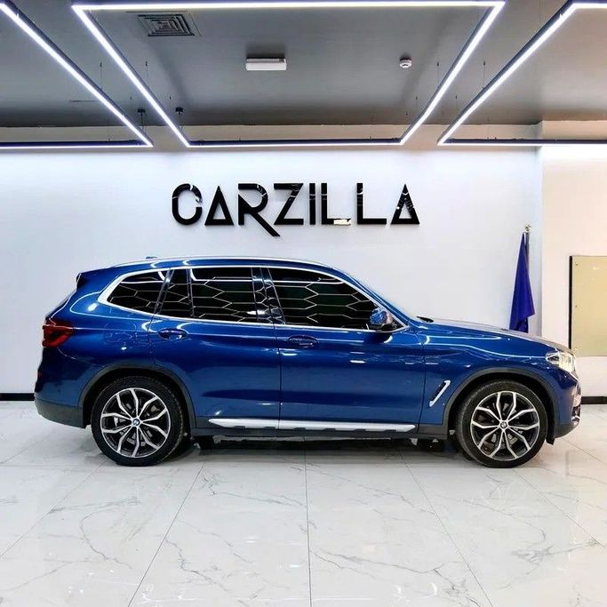 Used BMW X3 30i xDrive III (G01), 2.0 l, 2019 in Dubai by Carzilla Motors, Blue color. GCC Specs | AUTO.AE