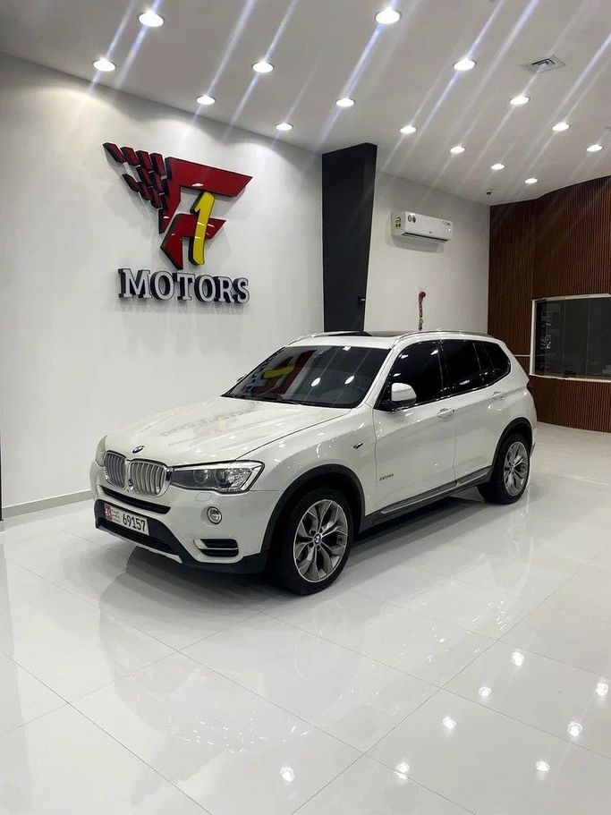 مستعملة BMW X3 28i xDrive III (G01), 2.0 l, 2017 في في دبي من F1 Motors، اللون أبيض. مواصفات الخليج | AUTO.AE