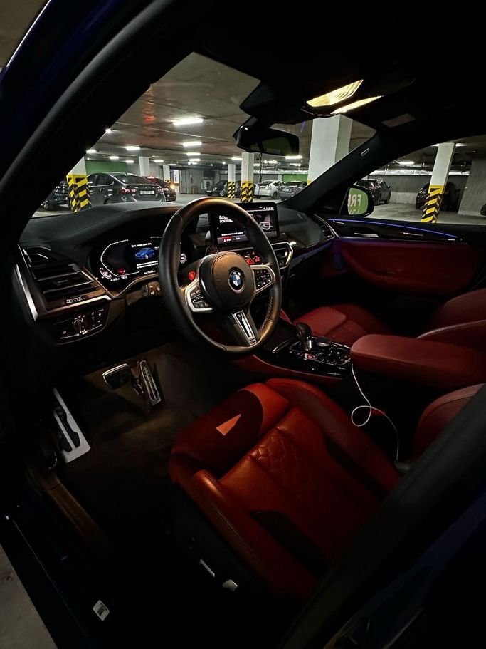 Подержанный BMW X4 M Competition I (F98) Рестайлинг, 3.0 л, 2023 в Дубае Синий цвет. Европейская | AUTO.AE