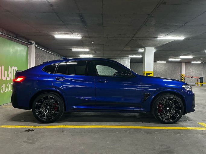 Подержанный BMW X4 M Competition I (F98) Рестайлинг, 3.0 л, 2023 в Дубае Синий цвет. Европейская | AUTO.AE