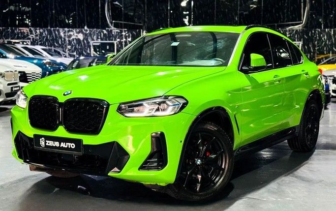 Used BMW X4 20i II (G02) Facelift, 2.0 l, 2022 in Dubai by Zeus Motors, Green color. Korean Specs | AUTO.AE