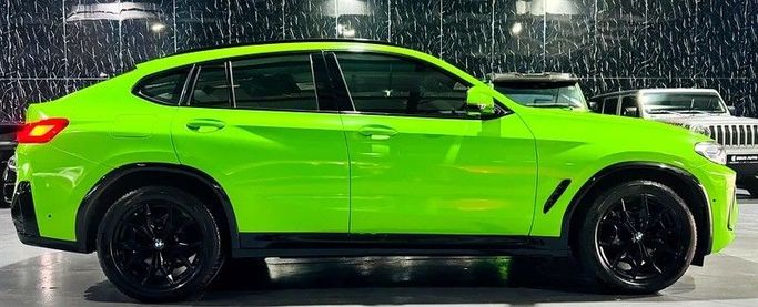 Used BMW X4 20i II (G02) Facelift, 2.0 l, 2022 in Dubai by Zeus Motors, Green color. Korean Specs | AUTO.AE