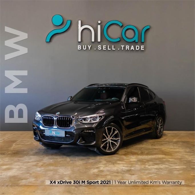 مستعملة BMW X4 30i xDrive II (G02), 2.0 l, 2021 في في دبي من Hi Car Approved Pre-Owned Cars Showroom، اللون رمادي. مواصفات الخليج | AUTO.AE | إعلان #264455