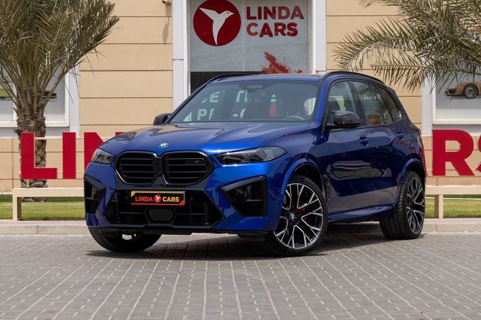 Подержанный BMW X5 M Competition III (F95) Рестайлинг, 4.4 л, 2024 в Дубае от Linda Cars Синий цвет. GCC | AUTO.AE
