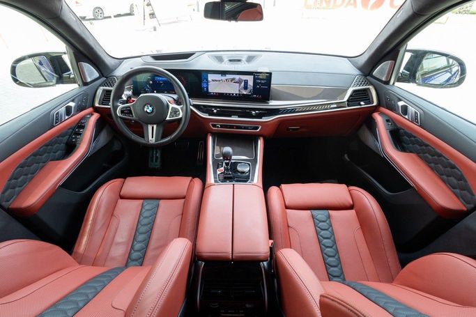Подержанный BMW X5 M Competition III (F95) Рестайлинг, 4.4 л, 2024 в Дубае от Linda Cars Синий цвет. GCC | AUTO.AE