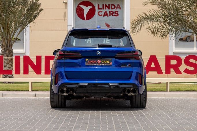 Подержанный BMW X5 M Competition III (F95) Рестайлинг, 4.4 л, 2024 в Дубае от Linda Cars Синий цвет. GCC | AUTO.AE