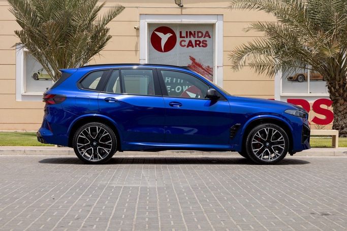 Подержанный BMW X5 M Competition III (F95) Рестайлинг, 4.4 л, 2024 в Дубае от Linda Cars Синий цвет. GCC | AUTO.AE