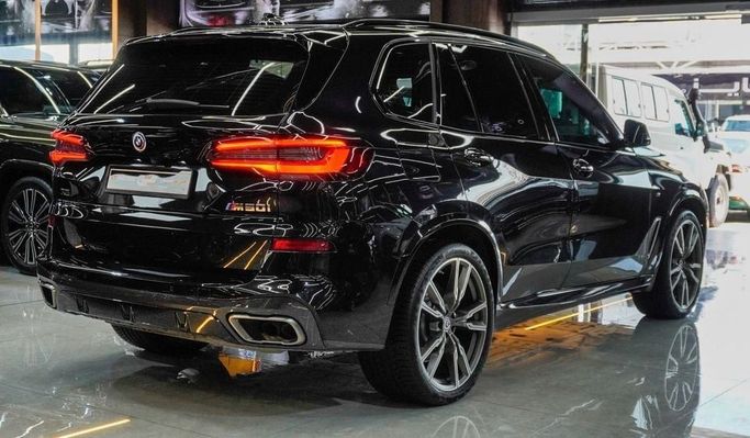 Used BMW X5 M III (F95), 4.4 l, 2023 in Dubai by Najem Motors, Black color. GCC Specs | AUTO.AE