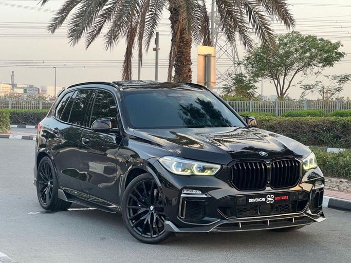 Used BMW X5 M Competition III (F95), 4.4 l, 2020 in Dubai by Drivenchy Motors, Black color. GCC Specs | AUTO.AE