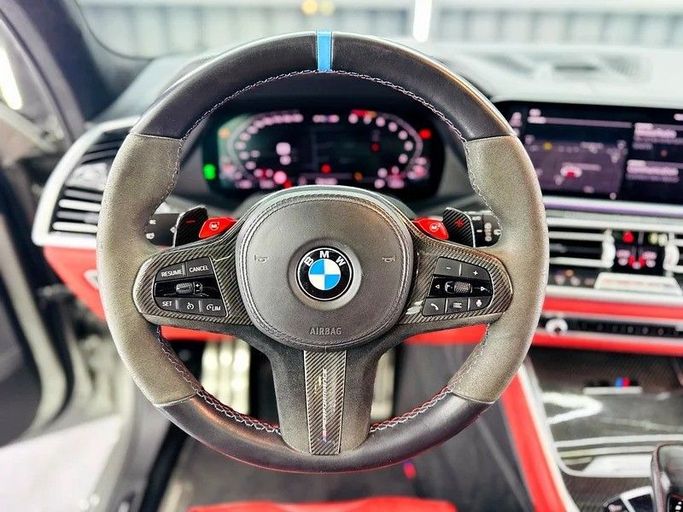 Used BMW X5 M Competition III (F95), 4.4 l, 2021 in Dubai by Zeus Motors, Silver color. GCC Specs | AUTO.AE