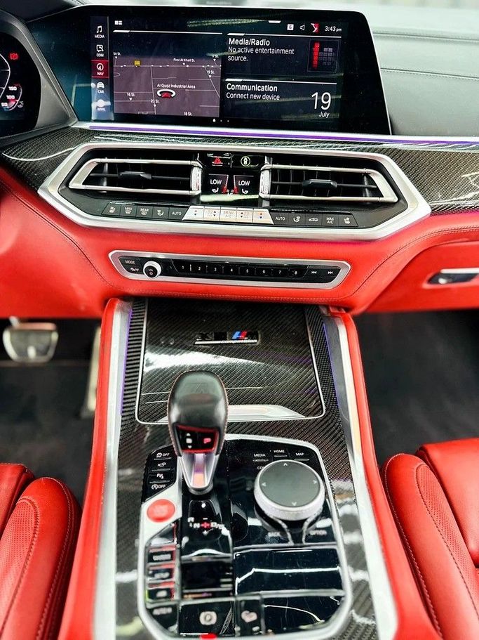 Used BMW X5 M Competition III (F95), 4.4 l, 2021 in Dubai by Zeus Motors, Silver color. GCC Specs | AUTO.AE