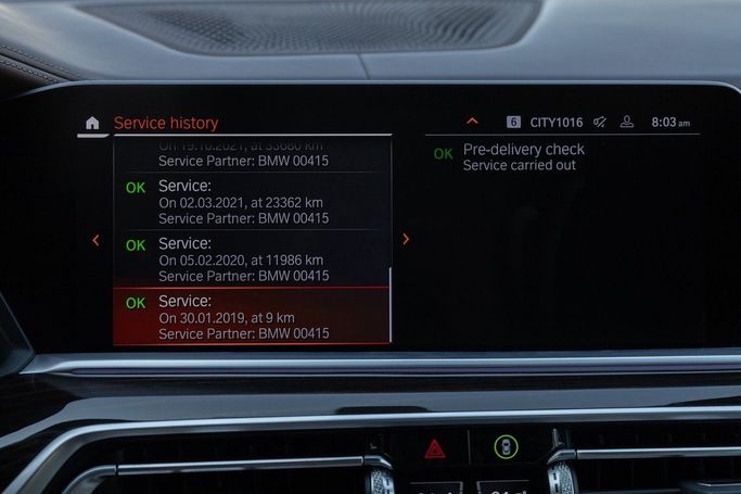 Подержанный BMW X5 40i IV (G05/G18), 3.0 л, 2019 в Дубае от Linda Cars Синий цвет. GCC | AUTO.AE