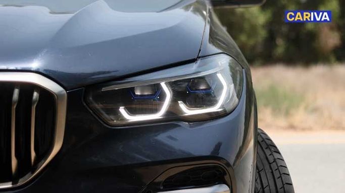 Used BMW X5 M50i IV (G05/G18), 4.4 l, 2023 in Dubai by Cariva Used Cars , Blue color. GCC Specs | AUTO.AE