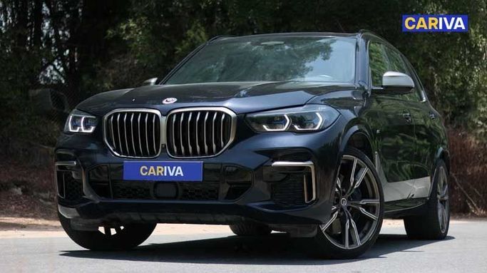 Used BMW X5 M50i IV (G05/G18), 4.4 l, 2023 in Dubai by Cariva Used Cars , Blue color. GCC Specs | AUTO.AE