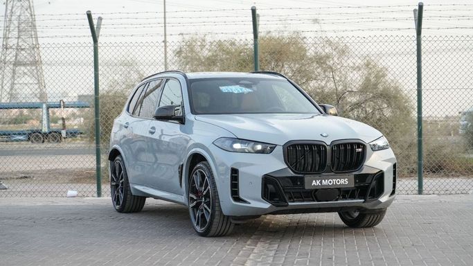 New BMW X5 M60i IV (G05/G18) Facelift, 4.4 l, 2026 in Dubai by AK Motors MEA, Grey color. GCC Specs | AUTO.AE | Listing #265581