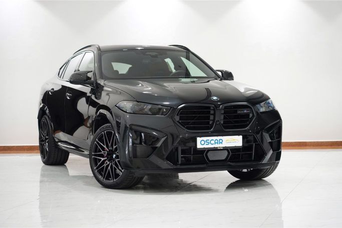 New BMW X6 M Competition III (F96) Facelift, 4.4 l, 2025 in Dubai by Oscar Motors, Black color. GCC Specs | AUTO.AE