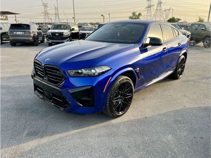 جديدة BMW X6 M Competition عملية شد الوجه III (F96), 4.4 l, 2024 في في دبي من Mercury Global FZCO، اللون أزرق.  | AUTO.AE