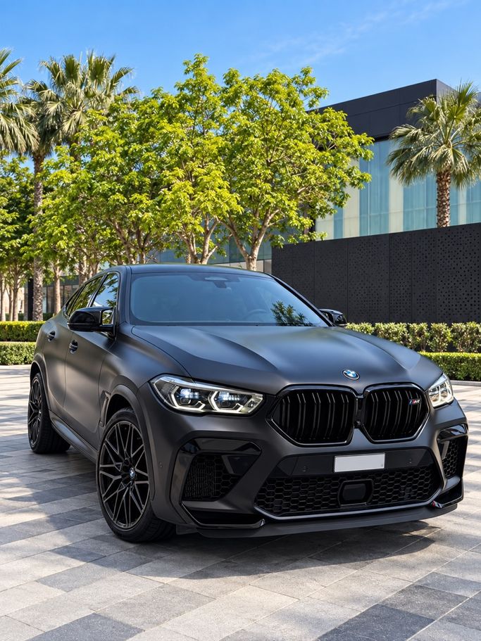 مستعملة ⁦BMW X6 M Competition III (F96)، 4.4 l، 2022⁩ في في الإمارات, دبي من Bimmer Benz، اللون أسود. المواصفات اليابانية | AUTO.AE | إعلان #284742
