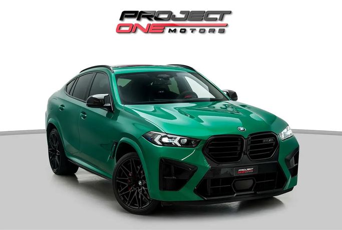 Подержанный ⁦BMW X6 M Competition III (F96) Рестайлинг, 4.4 л, 2023⁩ в ОАЭ, Дубай от Project One Motors Зеленый цвет. Европейская | AUTO.AE | Объявление #288381