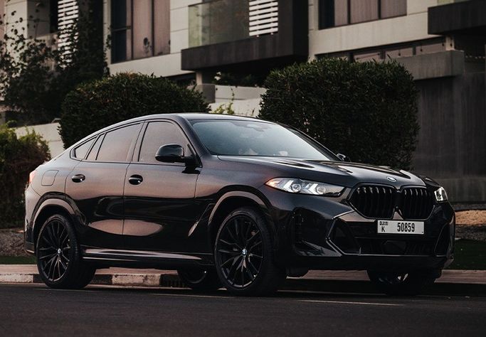 BMW X6 40i xDrive III (G06) Рестайлинг, 2024 внедорожник 5 дв. бизнес класса в Дубае от Kleemol Car Rental Dubai черный цвет | AUTO.AE | Объявление #1961