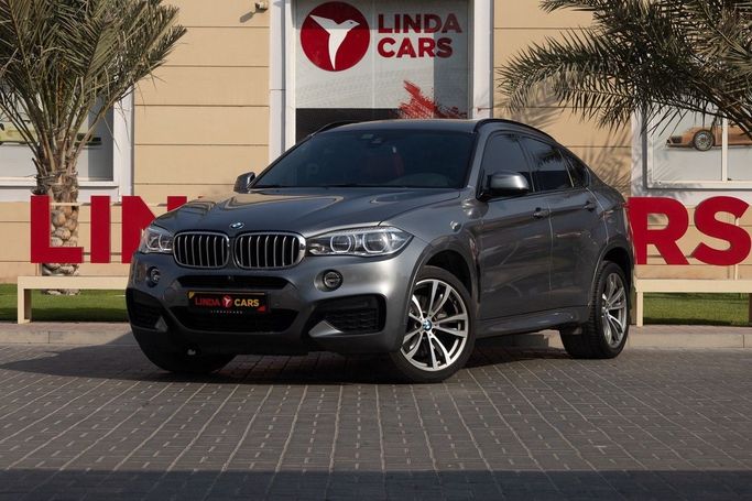 Подержанный BMW X6 50i II (F16), 4.4 л, 2017 в Дубае от Linda Cars Серый цвет. GCC | AUTO.AE