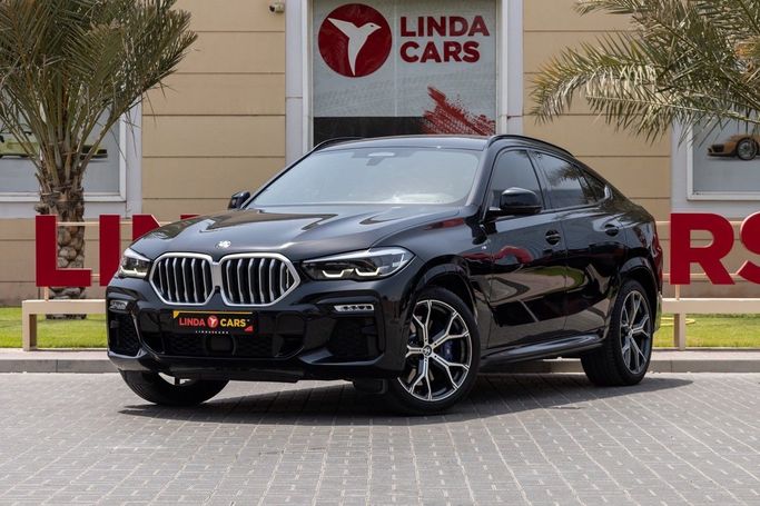 Подержанный BMW X6 40i III (G06), 3.0 л, 2020 в Дубае от Linda Cars Черный цвет. GCC | AUTO.AE