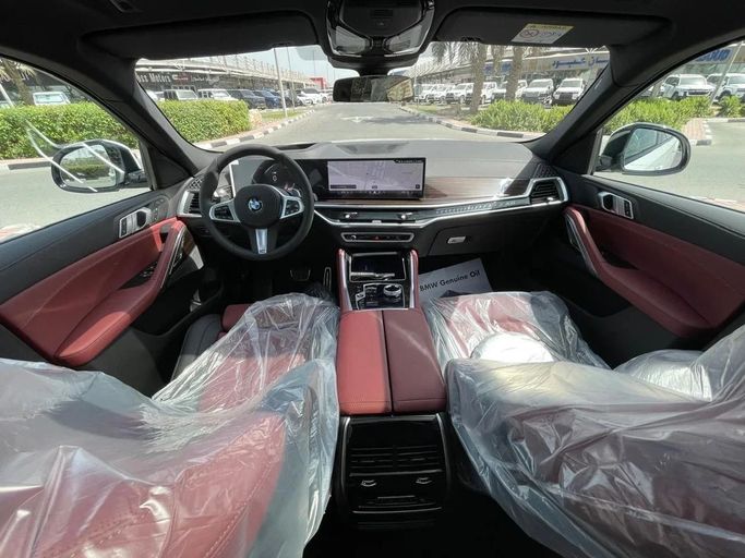 New BMW X6 40i III (G06) Facelift, 3.0 l, 2025 in Dubai by Auto Gallery DXB, White color. GCC Specs | AUTO.AE