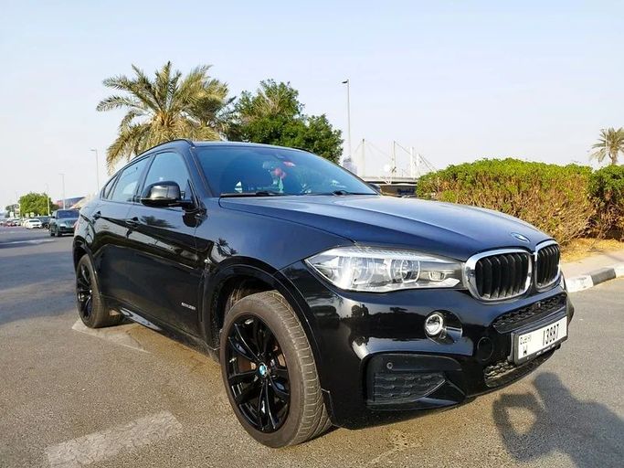 Used BMW X6 35i II (F16), 3.0 l, 2019 in Dubai by Space Motors, Black color. GCC Specs | AUTO.AE