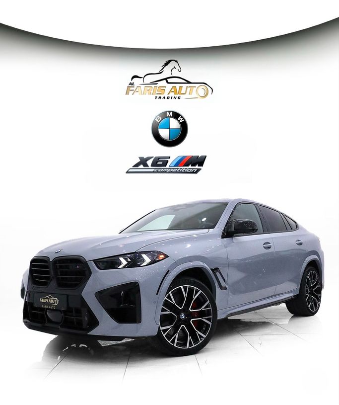 New BMW X6 M60i III (G06) Facelift, 4.4 l, 2025 in Dubai, Grey color. Canadian Specs | AUTO.AE