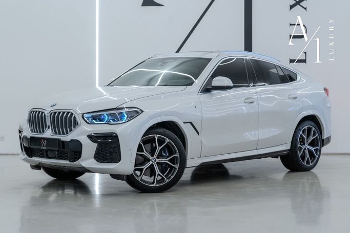 Подержанный BMW X6 40i III (G06), 3.0 л, 2022 в Дубае от A1 Luxury Motors Белый цвет. Корейская | AUTO.AE