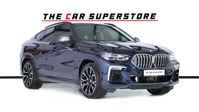 Подержанный BMW X6 M50i III (G06), 4.4 л, 2022 в Дубае от The Car Superstore Синий цвет. GCC | AUTO.AE