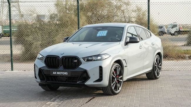Новый BMW X6 M60i xDrive III (G06) Рестайлинг, 4.4 л, 2026 в Дубае от AK Motors MEA Серый цвет. Европейская | AUTO.AE