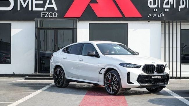 Новый BMW X6 M60i xDrive III (G06) Рестайлинг, 4.4 л, 2026 в Дубае от AK Motors MEA Белый цвет. Европейская | AUTO.AE
