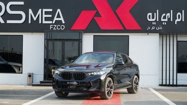 جديدة BMW X6 40i xDrive عملية شد الوجه III (G06), 3.0 l, 2026 في في دبي من AK Motors MEA، اللون أسود. المواصفات الأوروبية | AUTO.AE