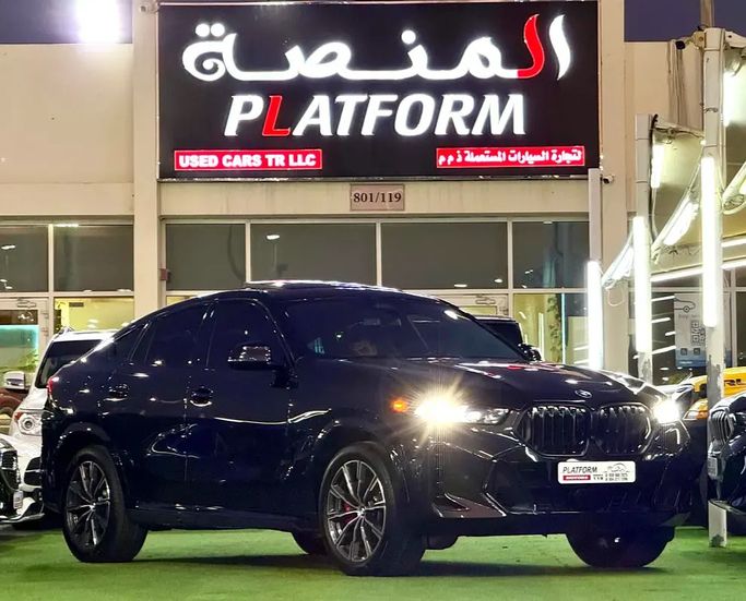 Подержанный BMW X6 40i xDrive III (G06) Рестайлинг, 3.0 л, 2024 в ОАЭ, Дубай от Platform Used Cars Тёмно-синий цвет. Американская | AUTO.AE | Объявление #280012