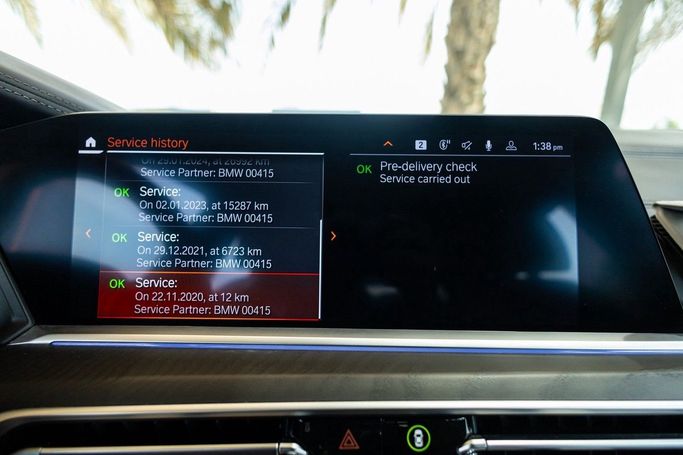 Used BMW X7 40i I (G07), 3.0 l, 2020 in Dubai by Linda Cars, Black color. GCC Specs | AUTO.AE