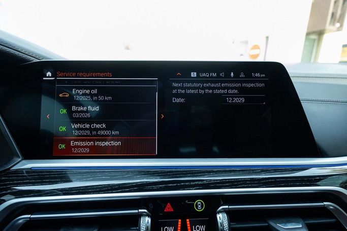 Used BMW X7 40i I (G07), 3.0 l, 2021 in Dubai by Linda Cars, Black color. GCC Specs | AUTO.AE