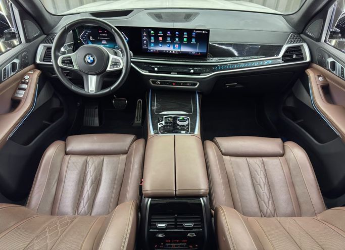 Used BMW X7 40i I (G07) Facelift, 3.0 l, 2025 in UAE, Dubai by Zeus Motors, White color. GCC Specs | AUTO.AE | Listing #295484 — photo 21 of 25