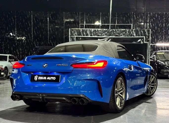 Used BMW Z4 M40i III (G29), 3.0 l, 2019 in Dubai by Zeus Motors, Blue color. GCC Specs | AUTO.AE