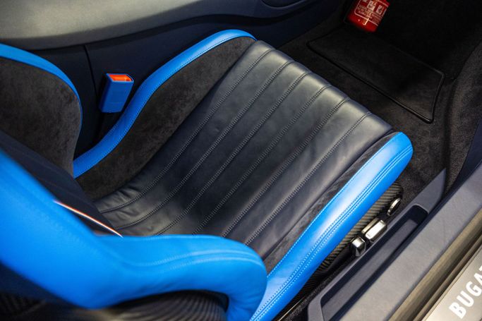 Used Bugatti Chiron, 8.0 l, 2020 in Dubai by PUPIL OF FATE MOTORS, Black color. GCC Specs | AUTO.AE