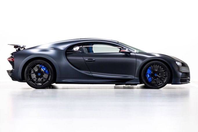 Used Bugatti Chiron, 8.0 l, 2020 in Dubai by PUPIL OF FATE MOTORS, Black color. GCC Specs | AUTO.AE